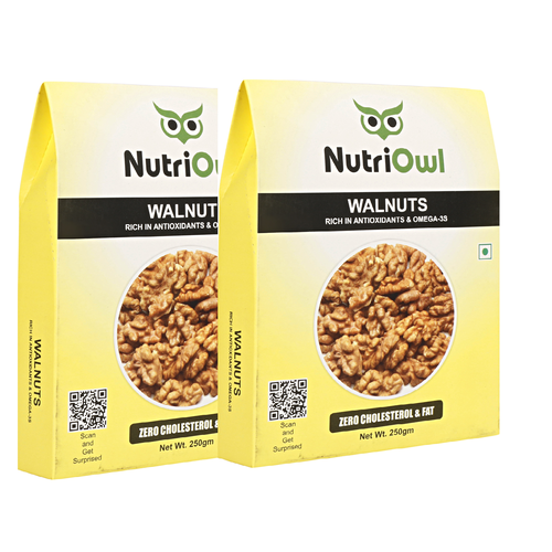 Boost Your Health with Delicious and Nutritious Walnuts (250g Pack of 2)