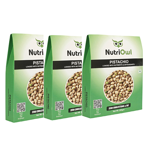 Crack Open the Delicious Delights of California Pistachios - Perfect for Snacking and Cooking! (250g Pack of 3)